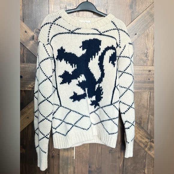 Vintage Pringle of Scotland 100% Wool Crew Neck Sweater Men’s M - Picture 1 of 8